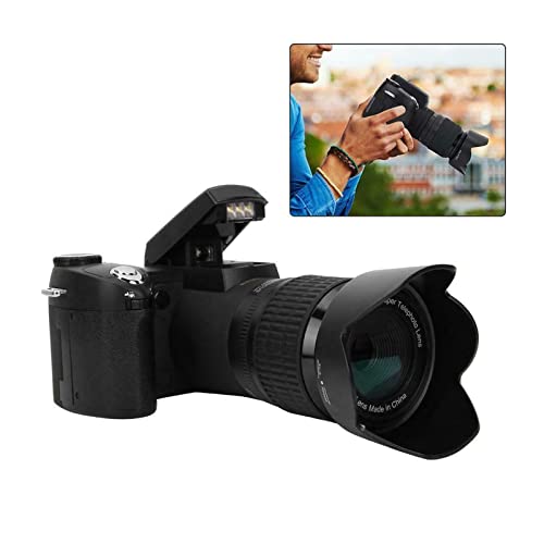 Ficha técnica ICOSAR Cámara de Acción Cámara Digital de 33MP DSLR 0.5X Lente Gran Angular Teleobjetivo 24X Cámara de Luz LED Cámara Digital Profesional - Fernando Cortés