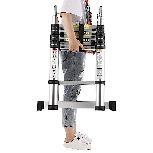 VTH Aluminium Telescopic Ladder Self-Supporting A-Type (15(7 * 7) ft) 4