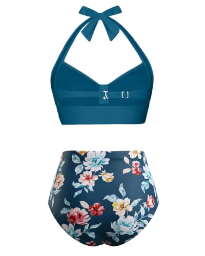 Image of Holipick Women's High Waisted Bikini Set