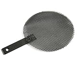 TIBROMTACK 1 Pcs Titanium Anode Mesh with MMO Ruthenium-Iridium Coating for Chlor-Alkali Industry or Swimming Pool Cleaning