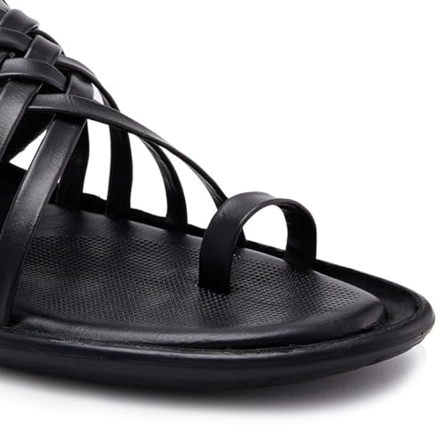Image of Regal Men One Toe Formal Strappy Sandal