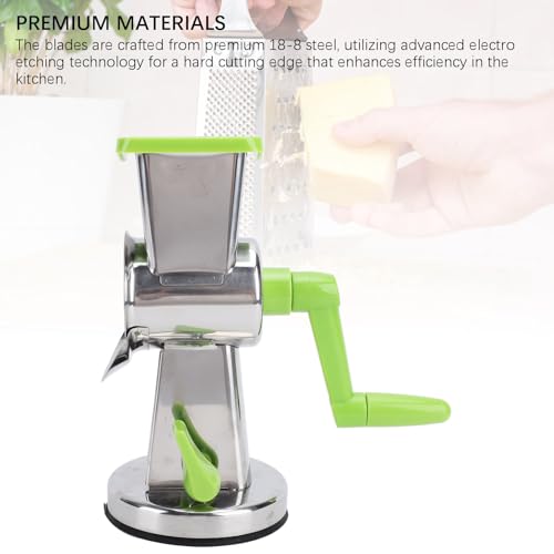 Rallador giratorio con mango y ventosa reforzada miniatura 4