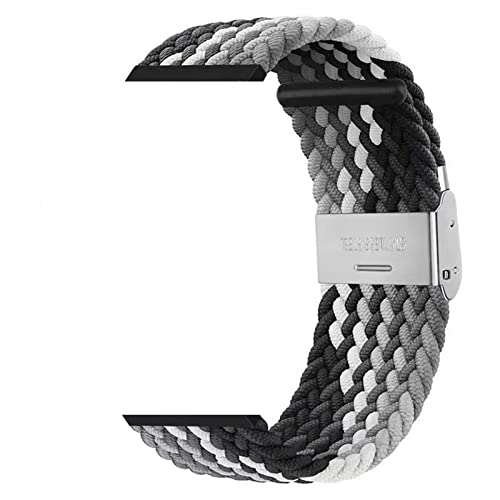 Bracelet nylon tressé pour Garmin Fenix 7X 6X Pro boucle élastique Quickfit 22