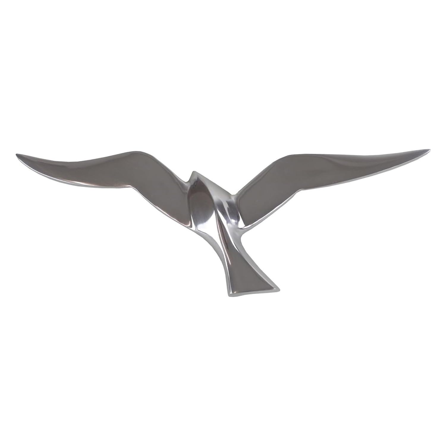 Gilde Casablanca Aluminio Pared Decorativa Flying Bird, 34cm x 14 cm