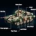 Jeamoc WW2 Military King Tiger Tank Building Block Set, 853 Pcs, Military Tiger WW2 Tank, with Soldiers, Compatible with Lego