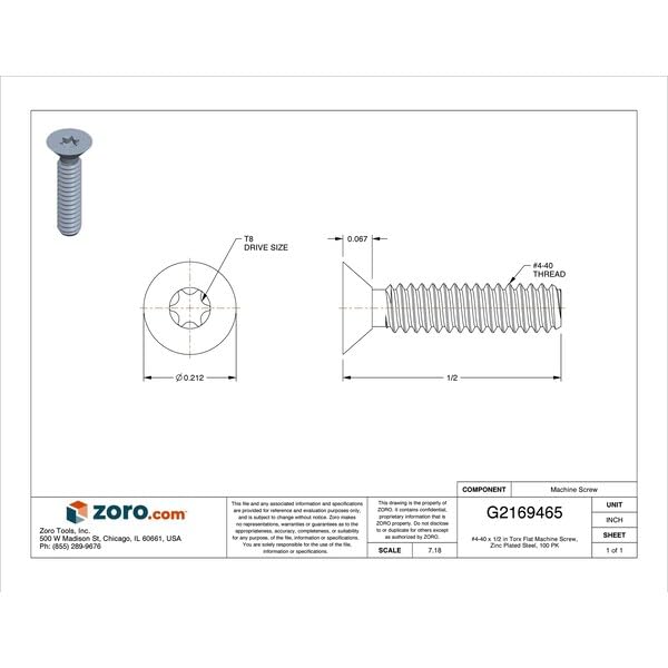 4-40 x 1/2