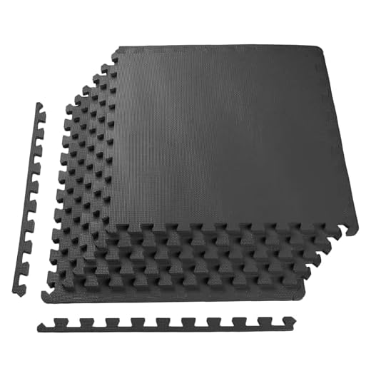 BalanceFrom Puzzle Exercise Mat with EVA Foam Interlocking Tiles