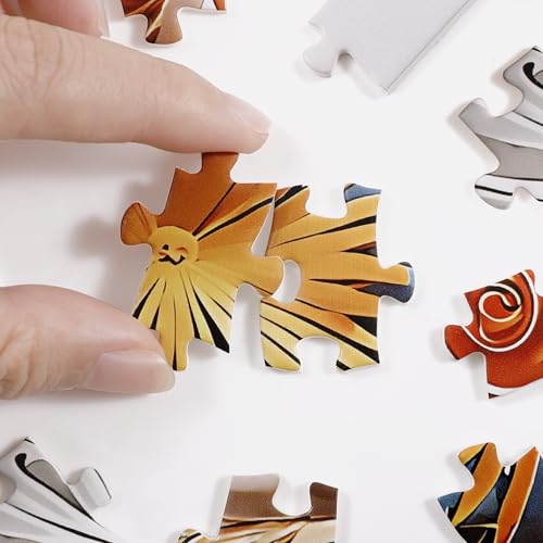 Butterfly Puzzles para Adultos 1000 Piezas, Rompecabezas de Mariposas y Flores Coloridas, Rompecabezas Artísticos de Papel Difíciles para Adultos miniatura 3