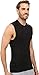 adidas Performance Men's Techfit Base Layer Sleeveless Tee, XX-Large, Black