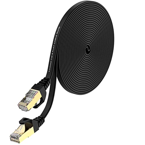 (未使用･未開封品)lovicool LANケーブル イーサネットケーブル CAT6準拠 ウルトラフラットケーブル RJ45コネクタ ギガビット 爪折れ防止 やわらか 100フット 30m Amazon.co.jp: LANケーブル イーサネットケーブル CAT6準拠