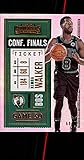 2020-21 NBA Contenders Conference Finals Ticket #76 Kemba Walker SERPR75 Boston Celtics Official Panini Basketball Trading Card in Raw Condition (Near Mint or Better Straight from Pack and Box)