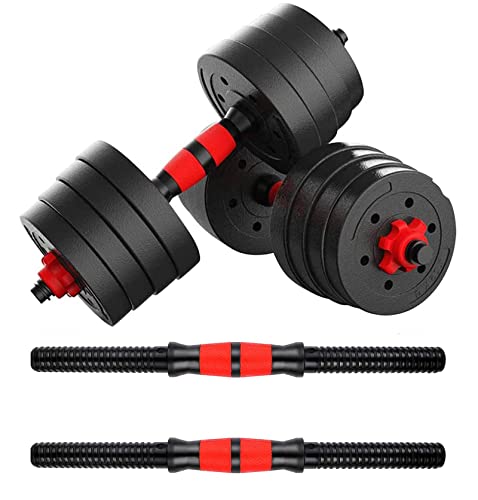 Dumbbell Bars Adjustable Dumbbell Weight Set Barbell Lifting - 2 X 15.74In Bars And 1 X 15.74In Connecting Rods For Gym Home #TOP4