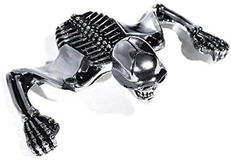 7 Inch Headlight Skull Ornament