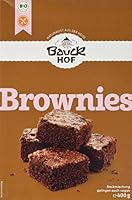 Bauckhof Brownies glutenfrei, 3er Pack (3 x 400 g) - Bio