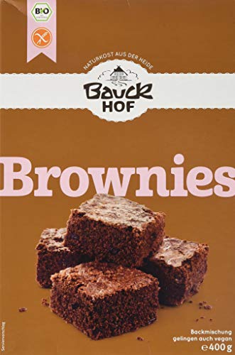 Bauckhof Brownies glutenfrei, 3er Pack (3 x 400 g) - Bio