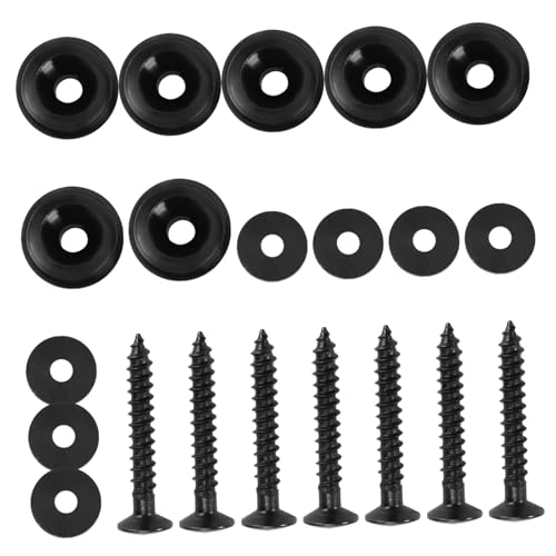 BESPORTBLE 7pcs Guitar Strap Locks Locking Guitar Strap Buckle Acoustic Belt Fixator