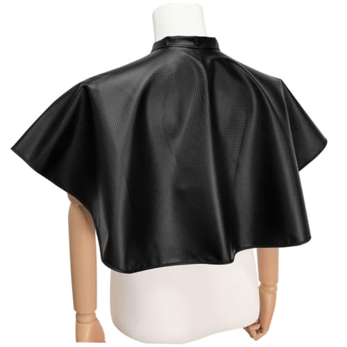 Capa impermeable para tinte de cabello 2 piezas negra para salón miniatura 6