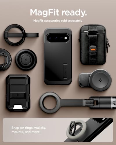 Image of Spigen Tough Armor MagFit for Google Pixel 11 - Black