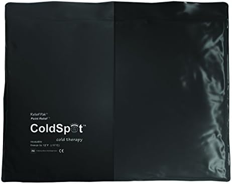 ColdSpot Black Urethane Clinical Grade Cold Pack - Standard 11x14 inch
