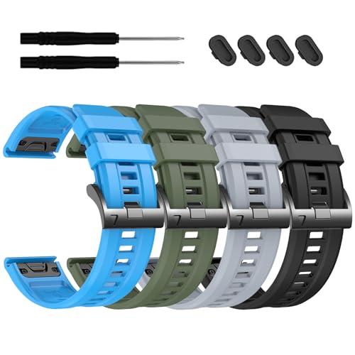 EZMVZKU 22mm �N�C�b�N�t�B�b�g �X�|�[�c�V���R���o���h Garmin Fenix 7/7 Pro/6/6 Pro/5/5 Plus�p Forerunner 965 955 945 935/Approach S62 S60 �����p�X�g���b�v SC