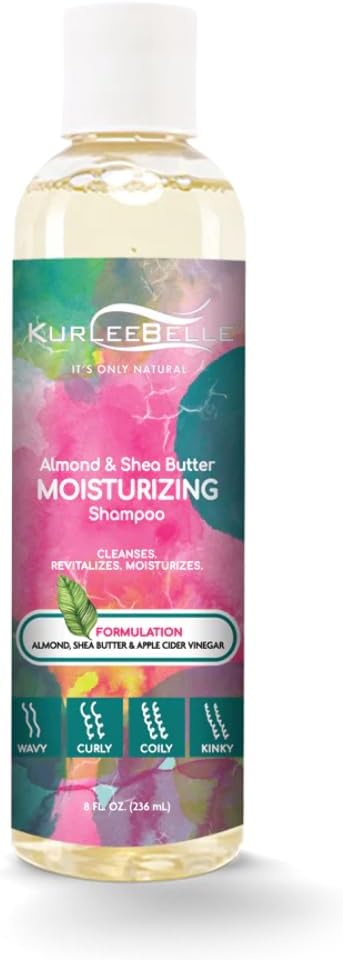 Almond & Shea Butter Moisturizing Shampoo 8oz