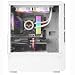 ASC Gaming PC Tower: AMD Ryzen 5 5500, 16GB RAM, 1TB+256GB SSD, GT730 2GB Graphics, Windows 11, White RGB 6 Fan Glass Gaming Case.