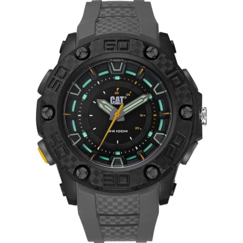 La mejor comparación de Caterpillar Reloj los más solicitados. 43 CAT Reloj con Correa Gris de Plastico para Hombre