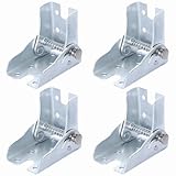 Large application : la charnière pliable à 90 degrés est idéale pour une installation sur les tables, lits, tables à manger, plans de travail, tables basses et autres meubles. Charnières dissimulées parfaites pour les applications où l'espace est limité et flexible