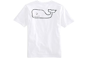 Kids' Ivory Ella Vintage Whale Pocket T-Shirt