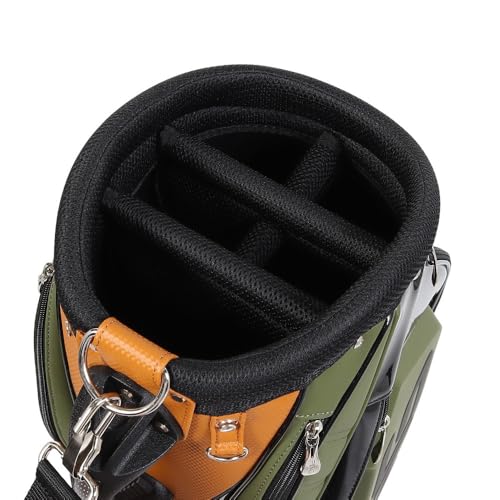 ピン(PING) AUTHENTIC CART CB-U2504 38652 キャディバッグ 9型 口枠5分割 フルオープンポケット シューズインポケット 8枚目