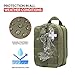 ORCA Tactical Rip-Away IFAK Trauma Kit Bag – First Aid Kit Bag Empty, Molle Medical Pouch,Military-Grade 600D Polyester, Dual YKK Zippers, Durable for EMT, Police, Firefighters & Outdoors (OD Green)