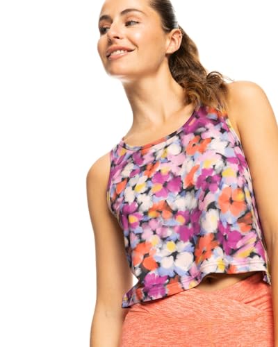 Roxy Naturally Active crop tank en maille douce de coton