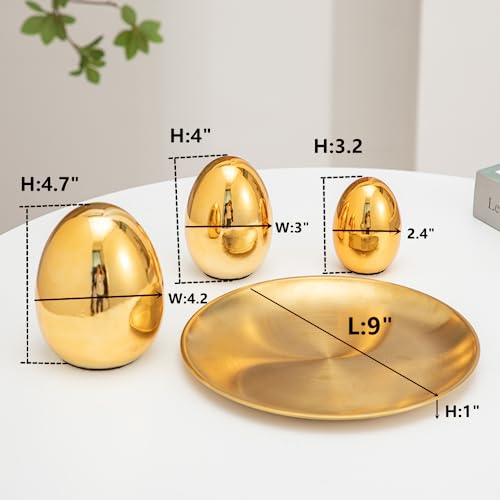 Anding STATUE Decorative Balls Centerpiece Bowl And Ball Set, Alloy Tray thumb #1