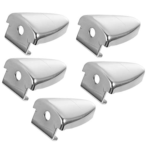 OFFSCH 5pcs Snare Drum Lug Triangle Claws Steel Bass Drum Hooks Replacement Parts