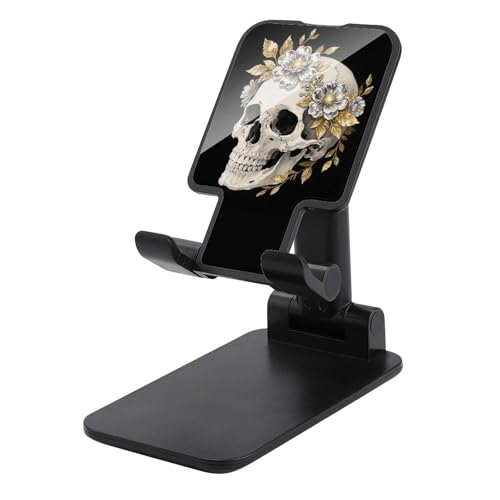Support de téléphone tête de mort réglable pour bureau et avion