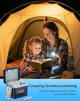 Wiederaufladbare Batterien (8 AA & 8 AAA) mit Ladegerä, 1,5 V, 1200 Zyklen – Ansicht 8