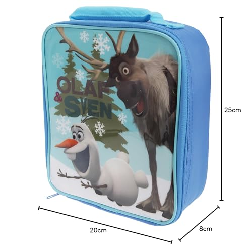 Disney Die Eiskönigin – isolierte Lunchtasche, Einheitsgröße, Blau