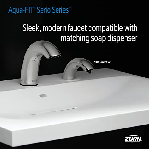 Zurn Z6955-Xl-S-F Aqua-Fit Serio Series® 4" Centerset Sensor Faucet With 0.5 Gpm Aerator, In Chrome #TOP5