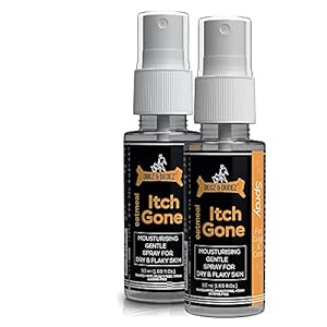 Dogz & Dudez Cats & Dogs Itchgone Deodorizing Spray Moisturize and Deodorize Skin, 100 Ml