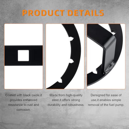 Image of Fuel Pump Retaining Nut Install Removal Tool Compatible For Polaris Ranger RZR EFI