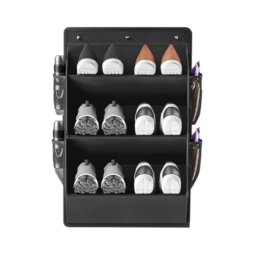 Range-chaussures pour camping-car et van aménagé à 3 poches profondes - 2