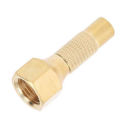 Image of Tire Inflation Valve, Twist-on Air Chucks Portable Brass Tyre Inflation Valve 1 /4in Npt Internal Thread for Car Bike Pressure Gauge Tire Pressure Gauge Accessories