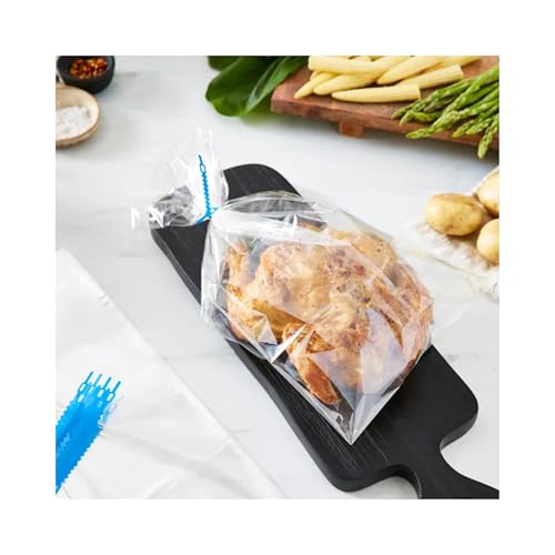 Jumbo Roasting Bags Extra Large Self Basting Oven Bags Turkey Size Cooking Bags 55cm x 66cm - 2 bags