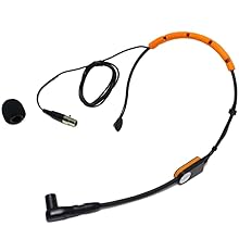 Achieve professional-grade audio clarity for presentations, performances, or fitness instruction. This headworn microphone features a sensitive condenser capsule that captures your voice with exceptional detail and minimal background noise, ensuring ...