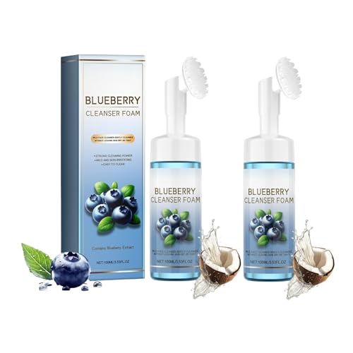 Nettoyant visage myrtille anti-points noirs pour purifier la peau et réparer le teint