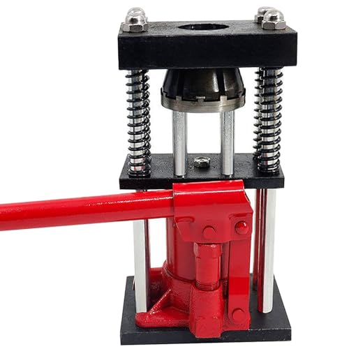 5 Ton ręczny żrnik hydrauliczny węża, narzędzie do prasowania rury na rury do opryskiwacza wysokoprężnego węży Ag, zakres rozmiarów 10-32 mm z 8 zębami Large Die, Przenośna maszyna mocująca wysokociśn