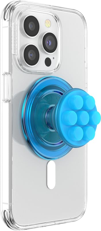 PopGrip Round pour MagSafe PopSockets poignée et support bleu - 4