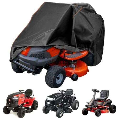 YONQIFON Outdoors small Riding Lawn Mower Cover Waterproof lawn Tractor Covers 36 inch deck Heavy...
