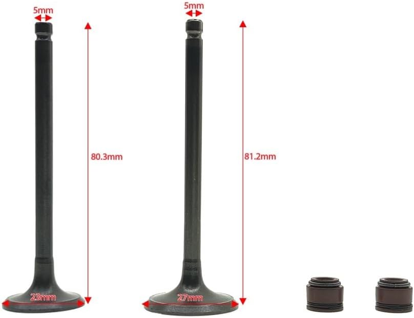 Engine Valve Intake Stem Valve Oil Seal For HJ125T-9C HJ125T-10A HJ125T-11 HJ125T-16