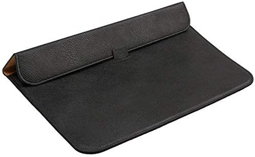 OMOTON Laptop Sleeve with Stand Function, Slim Carrying Bag Compatible 2018/2019 New MacBook Air 13 inch, Black